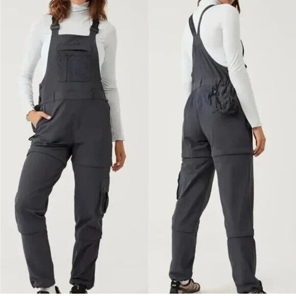 Outdoor Voices Rectrek Zip-Off Bib Overall NWOT & sold out online
